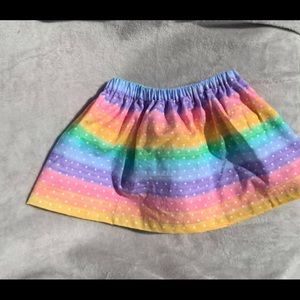 Rainbow skirt
